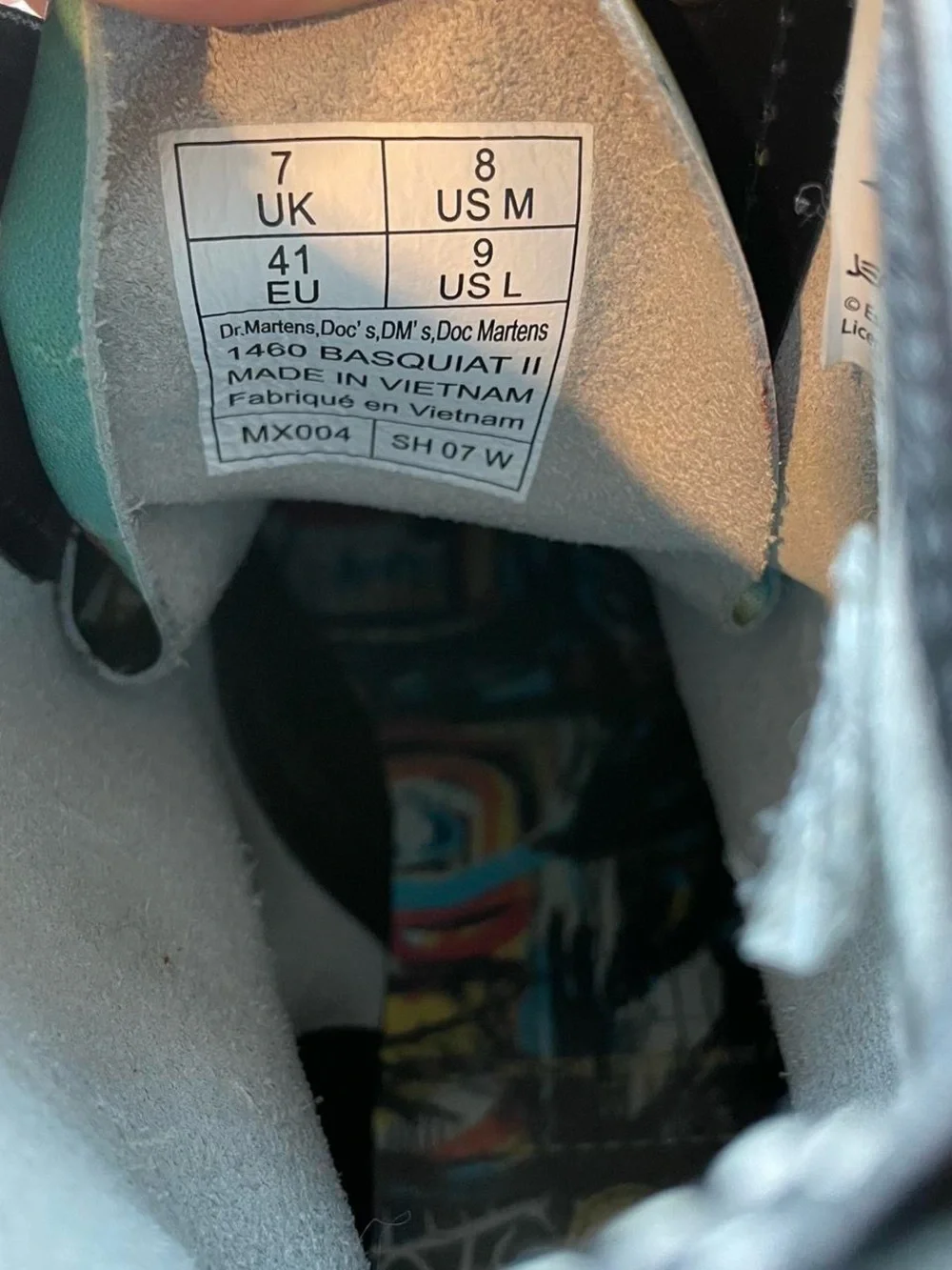 Dr. Martens x Jean-Michel Basquiat 1460 Pascal boots